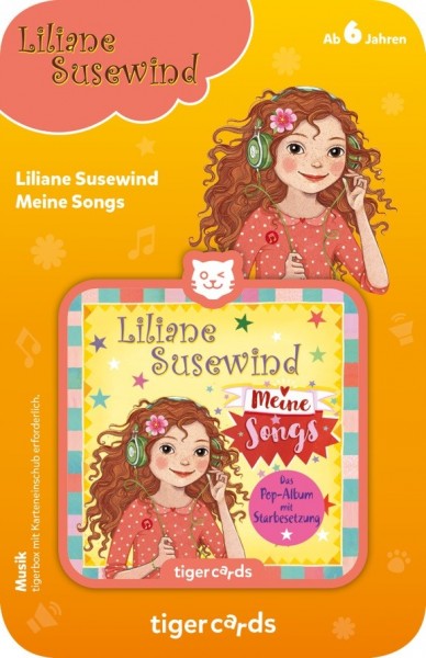 Tigermedia tigercard - Liliane Susewind - Meine Songs Spielzeug