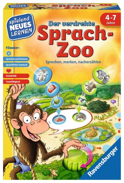 Ravensburger Spieleverlag Der verdrehte Sprach-Zoo Spielzeug