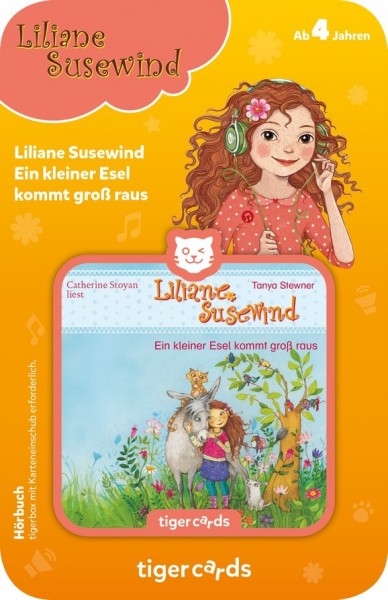 Tigermedia tigercard - Liliane Susewind - Ein kleiner Esel kommt groß raus Spielzeug