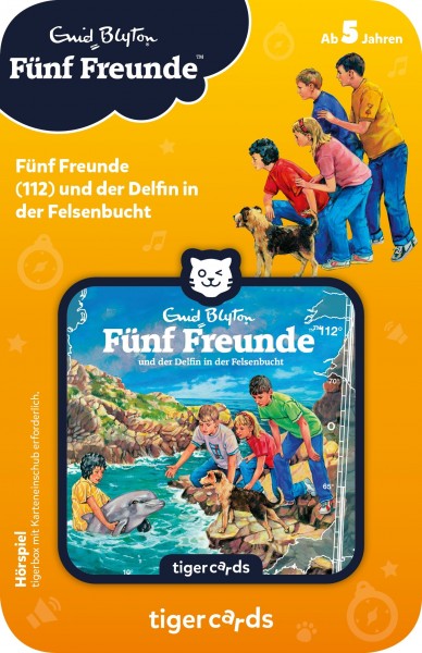 Tigermedia tigercard - Fünf Freunde - Folge 112: und der Delfin in der Felsenbucht Spielzeug