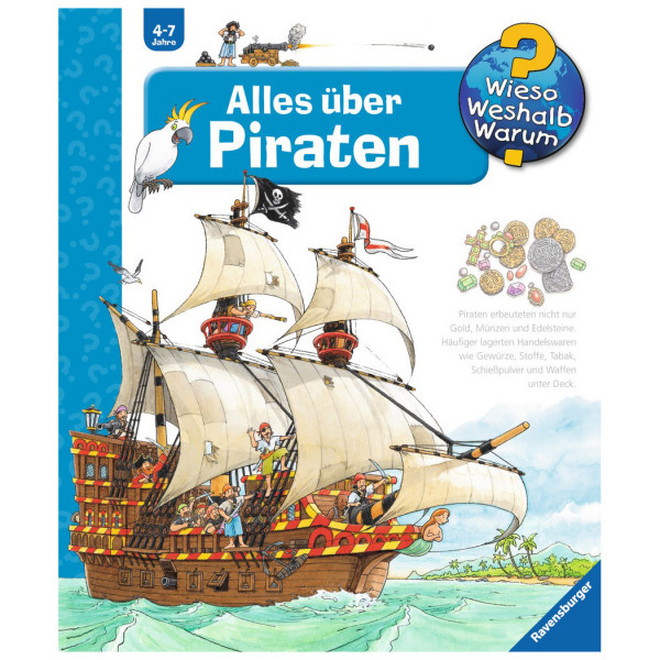 Ravensburger Buch WWW40 Alles über Piraten Spielzeug