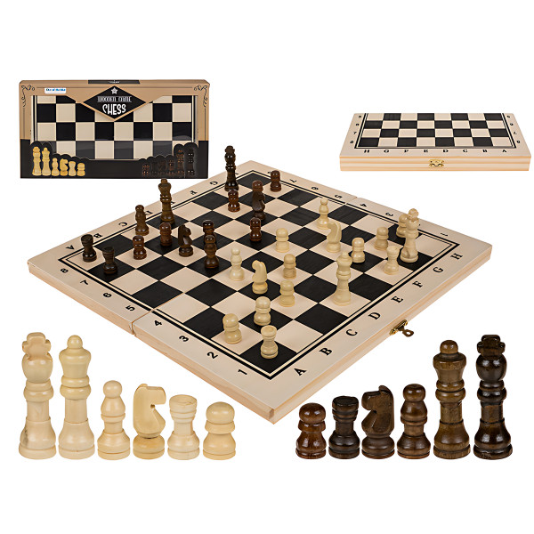 Holz-Brettspiel, Schach