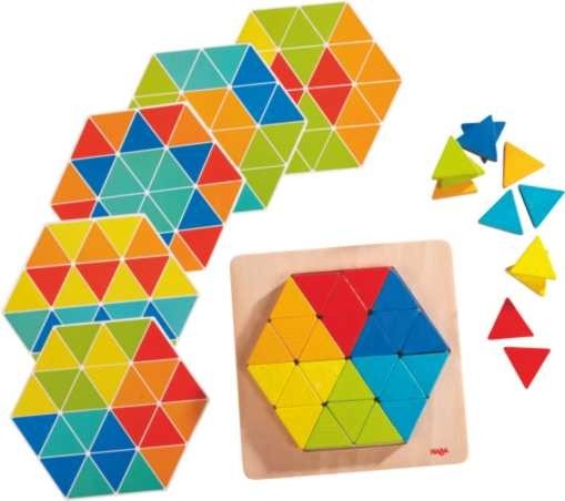 Haba Legespiel Zauberdreiecke Spielzeug