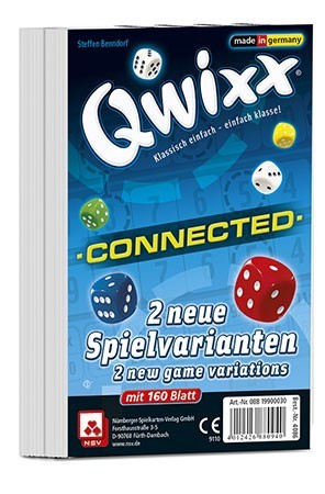 Nürnberger Spielkarten Verlag Qwixx Connected Ersatzblöcke Spielzeug