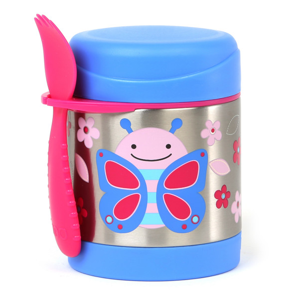 Skip Hop Zoo Edelstahl Warmhaltebox Schmetterling