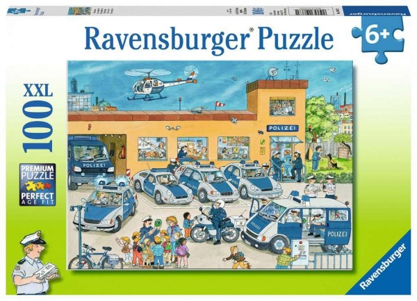 Ravensburger Polizeirevier Puzzle 100 Teile Spielzeug