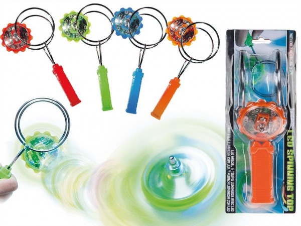 Out of the Blue Magnet Kreisel mit farbwechselnder LED 21cm Spielzeug