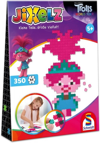 Schmidt Spiele JIXELZ Trolls 350 TEILE Spielzeug