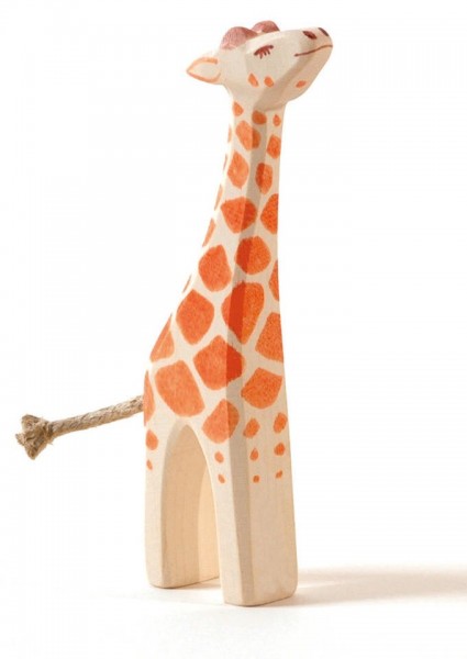 Ostheimer Figur Giraffe klein Kopf hoch Spielzeug