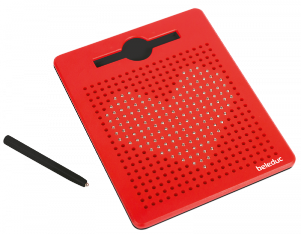 Beleduc Magnetische Zeichentafel, rot , klein