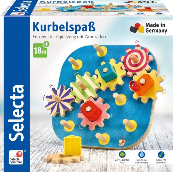 Selecta Kurbelspaß Spielzeug