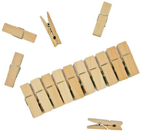NIC Mini Wäscheklammern Spielzeug