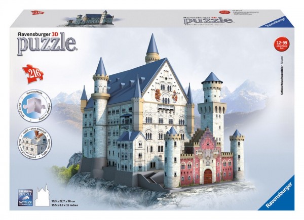 Ravensburger 3D Puzzle Schloss Neuschwanstein Spielzeug
