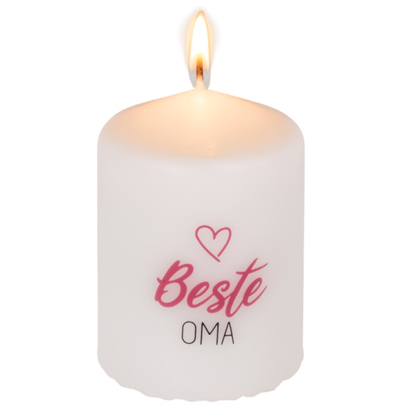 Stumpenkerze, Beste Oma