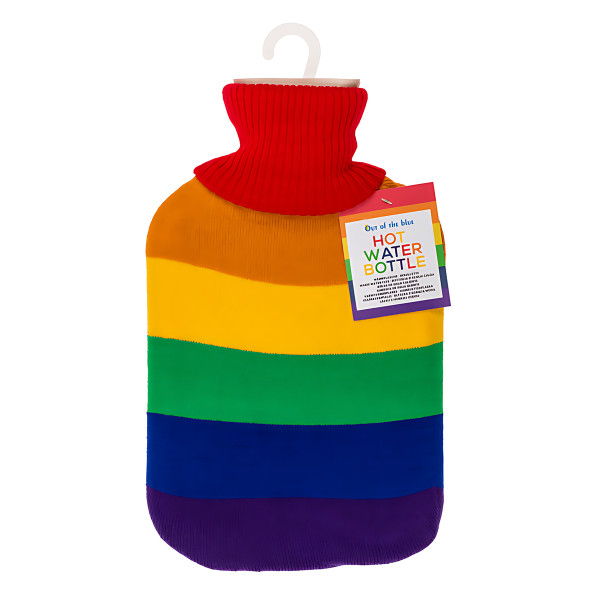 Cremefarbene Wärmflasche, Pride