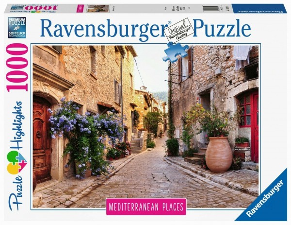 Ravensburger Puzzle Mediterranean France 1000Teile Spielzeug