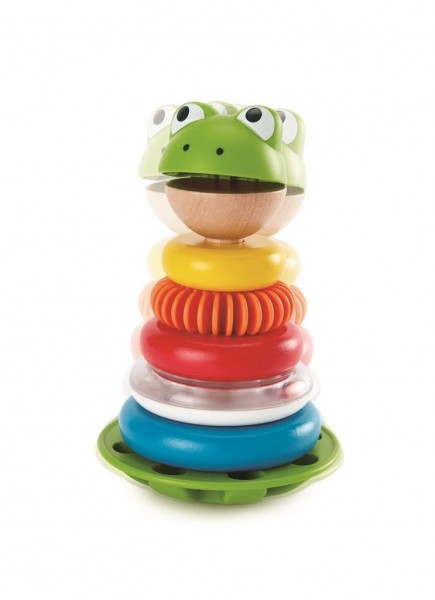 Hape Stapel Frosch Spielzeug