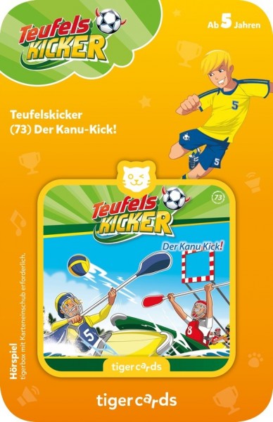 Tigermedia tigercard - Teufelskicker - Folge 73: Der Kanu-Kick Spielzeug