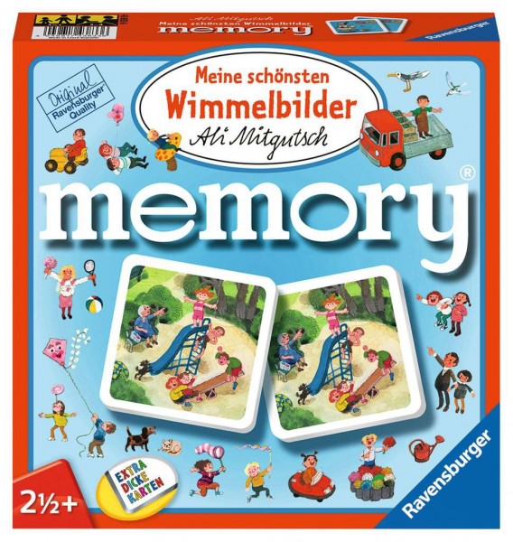 Ravensburger Kinderspiele - 81297 Meine schönsten Wimmelbilder memory® - mit Motiven von Ali Mitguts