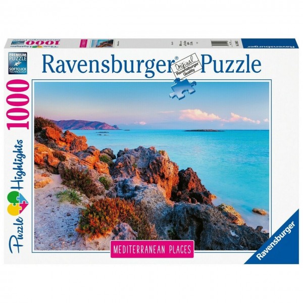 Ravensburger Puzzle Mediterranean Greece 1000 Teile Spielzeug