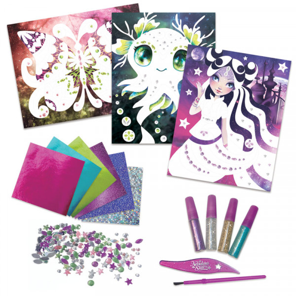 Nebulous Stars Glitzer- und Folienkunst