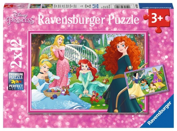 Ravensburger Spieleverlag Kinderpuzzle - Disney Prinzessinnen, In der Welt der Disney Prinzessinnen Spielzeug