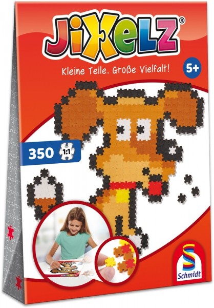 Schmidt Spiele JIXELZ Hund 350 TEILE Spielzeug