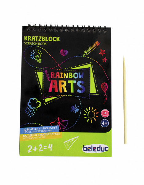 Beleduc Rainbow Arts Kratzblock