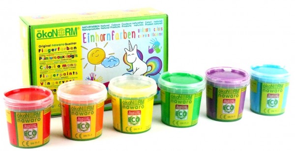 Aurich ökoNorm Einhorn-Fingerfarben Spielzeug