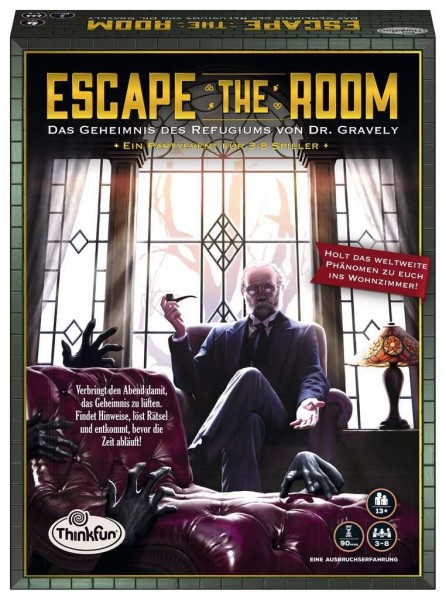 Ravensburger Spiele Escape the Room - Das Geheimnis des Refugiums von Dr. Gravely Spielzeug