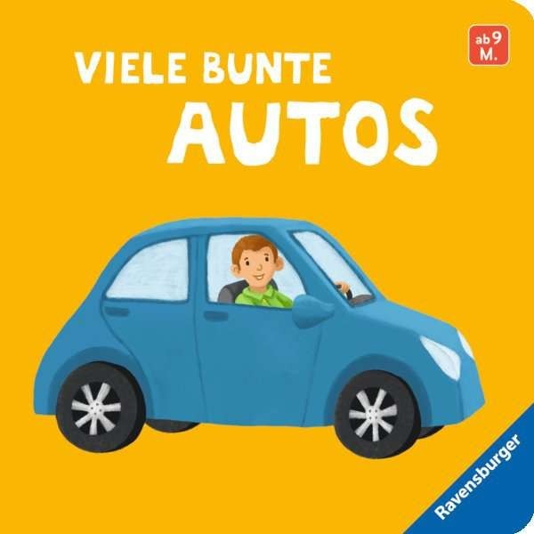 Ravensburger Buch bunte Autos, Mein erstes Bilderbuch Spielzeug