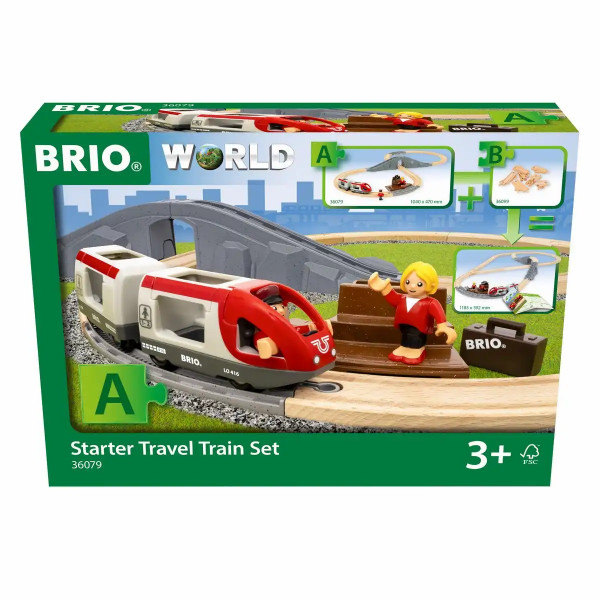 BRIO Reisezug Starter Set A 22 Teile