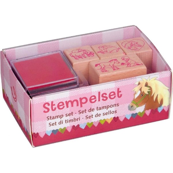 Die Spiegelburg Stempelset Mein kleiner Ponyhof Spielzeug