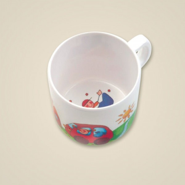 Rundum Tasse "Flo + Fine unterwegs" Spielzeug