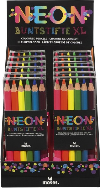 Moses Neon-Buntstifte XL Spielzeug
