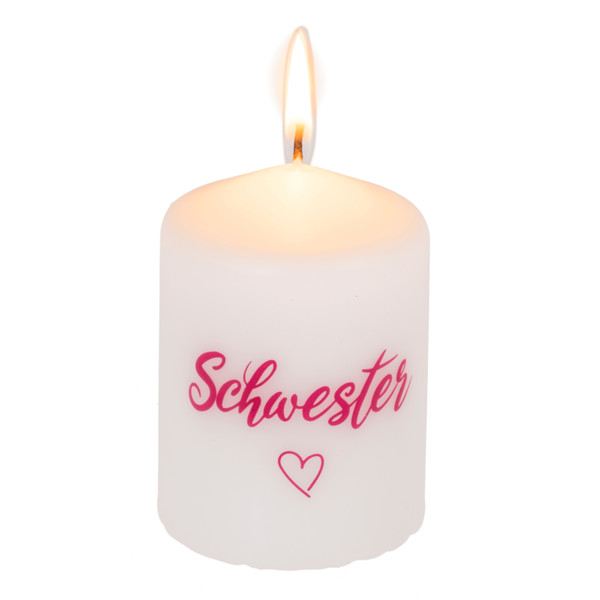 Stumpenkerze, Schwester &lt;3