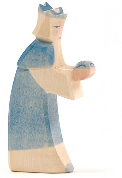 Ostheimer Figur König blau Spielzeug