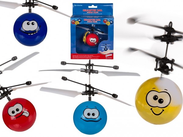 Out of the Blue Helikopter-Ball Funny Face Spielzeug