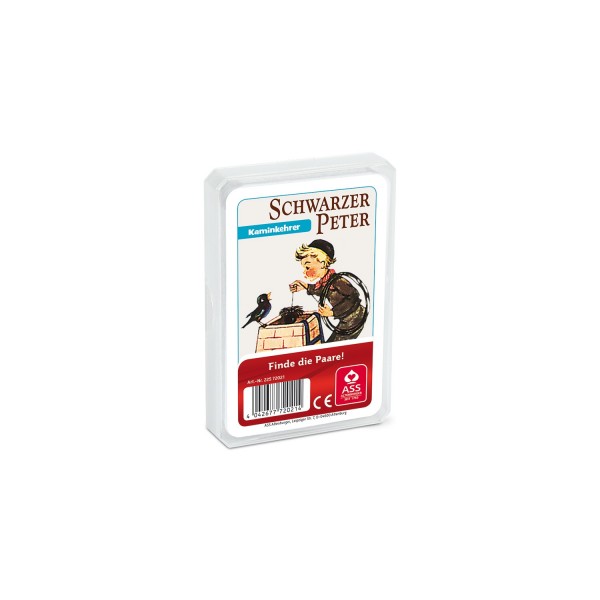 ASS Spielkartenfabrik Schwarzer Peter Kaminkehrer Spielzeug