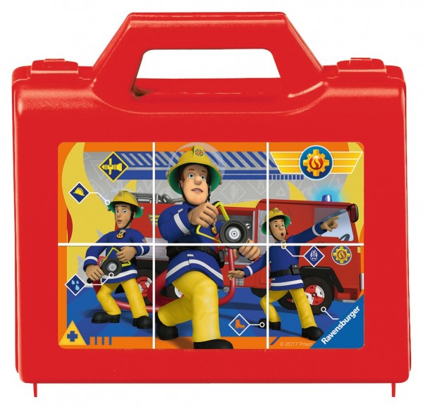 Ravensburger Spieleverlag Kinderpuzzle - Feuerwehrmann Sam, Sam, der tapfere Feuerwehrmann 6 Teile Spielzeug