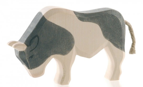 Ostheimer Figur Stier schwarz Spielzeug