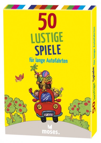 Moses 50 lustige Spiele/Autofahrten Spielzeug