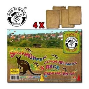 Corvus Sackhüpfen 4 Säcke Spielzeug