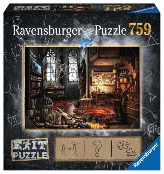 Ravensburger Puzzle - EXIT Im Drachenlabor - 759 Teile Spielzeug