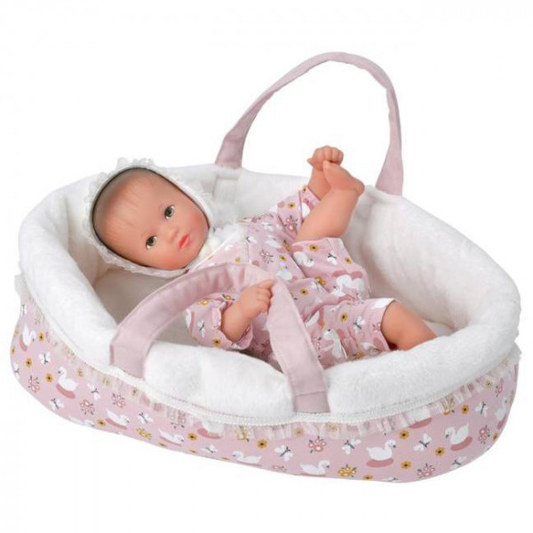 Käthe Kruse Mini Bambina mit Tiara und Tasche