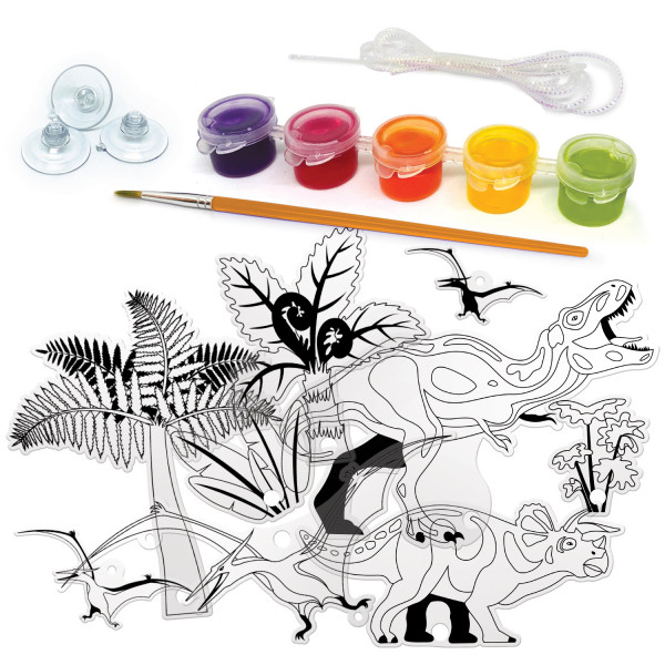 Dinos Art Dino Fensterbilder