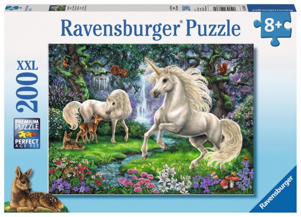 Ravensburger Geheimnisvolle Einh?rn Puzzle 200 Teile XXL Spielzeug