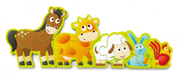 Hape Zahlen & Farmtiere