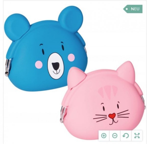 Die Spiegelburg Bär oder Katze, Lustiges Portmonee Bunte Geschenke Spielzeug