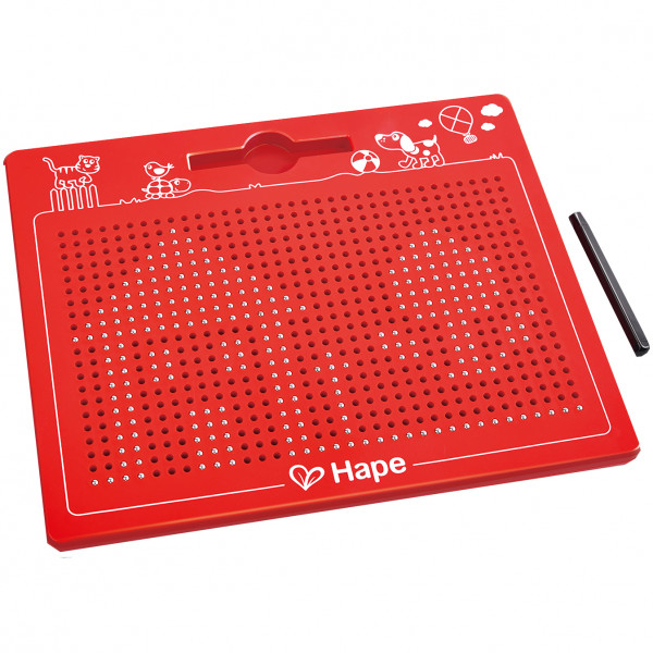 Hape Magnetische Zeichentafel, rot, groß